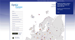 Desktop Screenshot of dynedeurope.com